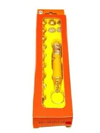 Multicolor 12 in 1 Metal Laser Light Keychain for Kids,