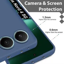 Fashionury Back Cover for OnePlus Nord 4 5G | Camera Bump Protection | Matte Soft Silicon Flexible | All Side Shock Proof Rubberised Back Case Cover f