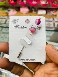 Fashion Jewelry Brooch Pin with Pink & Purple Faux Pearls â Stylish Hijab & Scarf Clip