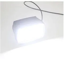 A4S AUTOMOTIVE & ACCESSORIES Waterproof 15 LED Fog Light Head Lamp for All Bikes and Scooters (Pack of 2, Free On/Off Switch, White)