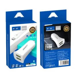 ANSTY CAR-010-A   2   USB   Car   Charger   with   Type-C   Cable
