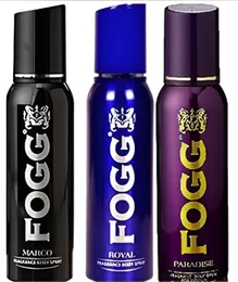 Fogg Fresh Body Spray for Men â Pack of 3