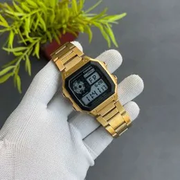 Original PIAOMA 9079 Steel Digital Waterproof Watch