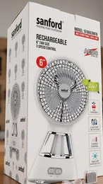 Sanford Rechargeable Table Fan