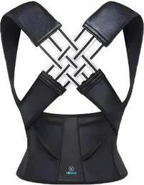 Neoprene Posture Corrector Belt for Men and Women | Back Straightener Brace for Spine Alignment | Shoulder and Back Support Belt | Clavicle Support fo