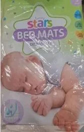 Teeny Stars Disposable Bed Mats | High Absorption & Leak Protection / Medium 3 Pack Teeny Stars Disposable Bed Mats | High Absorption & Leak Protectio