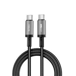 Wiwu WI-C059 Titanlink USB-C to USB-C Cable 60W Fast Charging with Nylon Braided Design (1.2m)