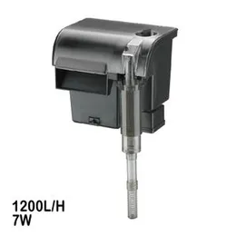 RS Electrical RS-3000 1200L/H 7W Aquarium Fish Tank Hang On Filter Waterfall Style Filter
