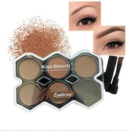 Kiss Beauty Eye Brow Powder 6 Colors