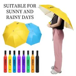 Deco Wine Foldable Bottle Umbrella