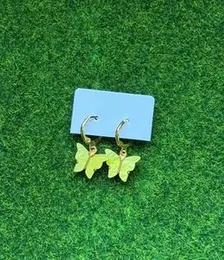 Premium Green Color Butterfly Earrings for Women, Cute Fashion Jewelry Gift for Women and Girls, Perfect Gift for Birthdays