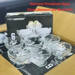 Harvest Premium 6pcs Glass Ice Cup Set