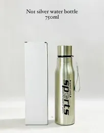 silver colour water bottle