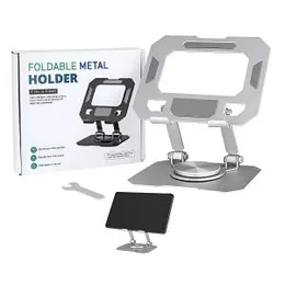 360Â° Rotating Metal Tablet & Mobile Stand (4 â 16 Inches)
