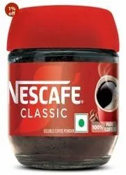 Nescafe Classic Instant Coffee 24g Jar â 100% Pure Coffee for a Perfect Start
