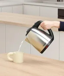 Infinity Stainless Steel Electric Kettle Water Boiler Heater Tea Kettle, 1.8 L, Silver