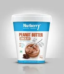 Nutberry Peanut Butter Chocolate Crunchy 510g â Rich & Crunchy Spread