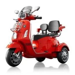 Kids Rechargeable Ride On Motor Bike Scooty with 2 Seats (MB2663)