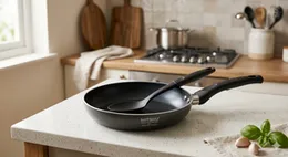 MITSHU Non Stick Fry Pan With Spoon - 18cm