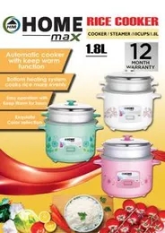 Automatic Rice Cooker â 1.8L / 2.8L Aluminum Pot Rice Cooker (Non-Digital)