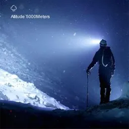 Triamisus Head-Mounted Led Light 5 Led With Built-In 18650 Battery Usb Rechargeable Portable Flashlight Lantern Headlamp Outdoor Camping Headlight