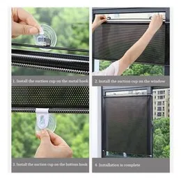Blackout roller Blind with Suction Cups,Sun Protection Curtain