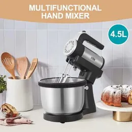 WINNING STAR 450w 220v-240v 4.5 L Electric Hand Mixer 5 Speed Stand Mixer With Stainless Steel Bowl