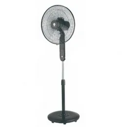 Airsonic Stand Fan 16 Inch TS-303R Remote Control 5 Blade Copper Motor 3 Speed Timer Oscillating Heavy Base Bedroom