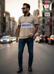 Hackett A-Grade Bio-Wash Shirt â Premium Quality, 220 GSM