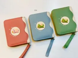 Womenâs Cartoon PU Leather Short Wallet â Cute & Stylish