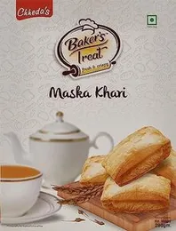 Chheda's Maska Khari Biscuits 200 gm | Authentic Indian Namkeen | Traditional Indian Snacks. FROM DUBAI (SAM)