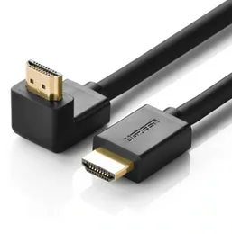 UGREEN 2 Meter 4K HDMI Male to Male 90 Degree Black Cable â HD103 - 10173