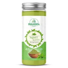 PRALAKSHYA NATURALS Mint Powder - 100g | Refreshing Addition for Culinary Delights | Natural Flavor Booster for Smoothies | Rich in Antioxidants for W