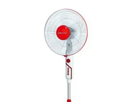 Innovex Stand Fan ISF009 - 55-60W 1200 RPM 16" 5-Blade Pedestal Fan 4 Speeds 1Hr Timer