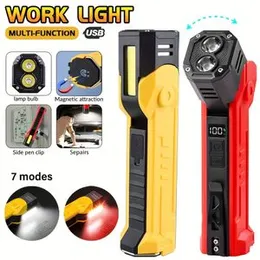 Rotating multifunctional work light