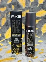 Axe Signature Dark Temptation No Gas Deodorant Body Spray for Men â Long Lasting Fragrance (122ml)