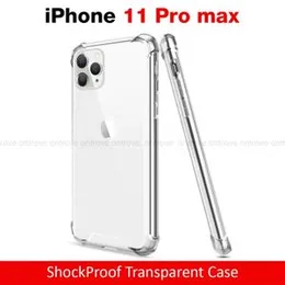 iPhone 11 Pro Max Transparent Shockproof ThickBallon Case - Clear TPU Bumper Case For iPhone 11 Pro Max Back Cover Premium Quality Anti Shock Airbag P