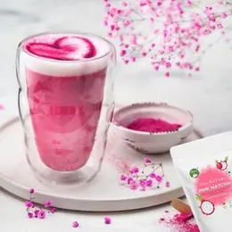 dbrew Pink Dragon Fruit Matcha (Pink Pitaya) - 50 GM - 100 Servings - Healthy Superfood - Plant Based - Antioxidant - Vitamin C - 100% Natural