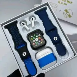 T55 Pro Max Smart Watch With Buds (Black