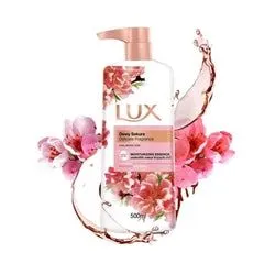LUX Dewy Sakura Body Wash â 500ml | Refreshing & Nourishing Floral Shower Gel