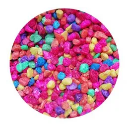 Aquarium Gravel Multicolor Medium Stones for Fish Tank Pond Colour Chips Multicolour Stones Color Gravel