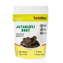 VedoMax Jatamansi Root | Baalchad | Jatamansi roots | Nardostachys - 100 gm