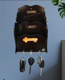 Key holder, letter holder, key and letter holder