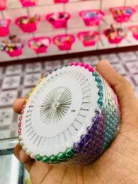 40Pcs Safety Pin Hijab Scarf Pins â Rhinestone Ball Brooches with Straight Head (1 Set)