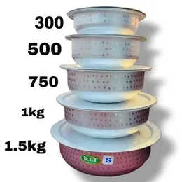 Cooking Pots 5pcs Set (Aluminium)