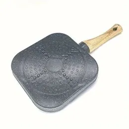 4-Hole Non-Stick Frying Pan for Omelets, Eggs, Dumplings & Steaks