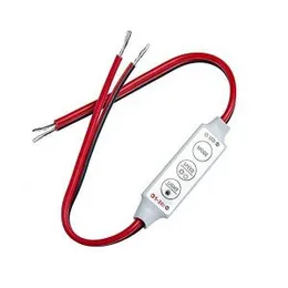 DC 12V 24V Mini LED Controller Dimmer Flasher Blinker Driver To Control Sircuit pcs
