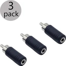 Stereo Jack Audio Plug 3.5mm Mono Female Socket Audio Converter