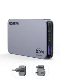 UGREEN 65W Nexode Pro 65W 3Port GaN Ultra-Slim Fast Charger With Multi Universal Wall Plugs â X753 - 25356