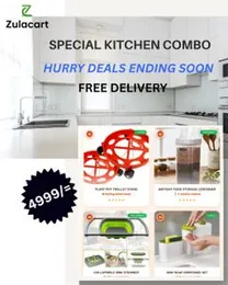 Special Kitchen Combo Storage & Sink Organizer Set
